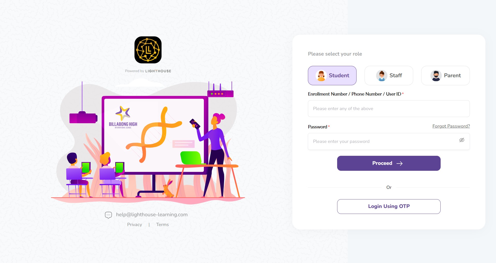 Sign in to Lumos Learn by Billabong